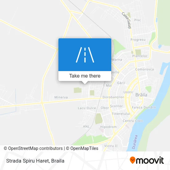Strada Spiru Haret map