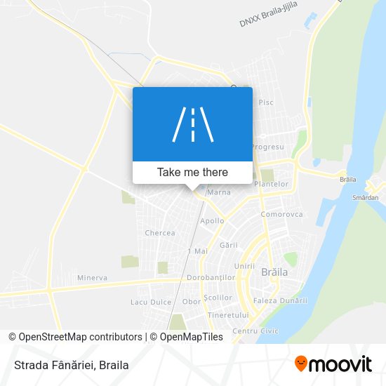 Strada Fânăriei map