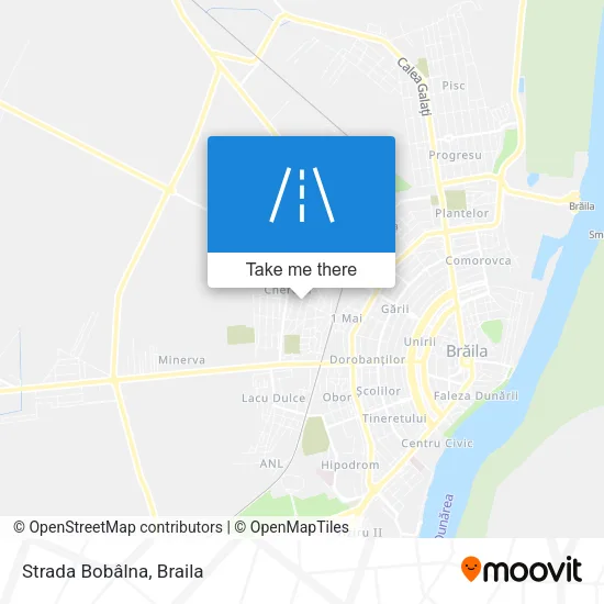 Strada Bobâlna map