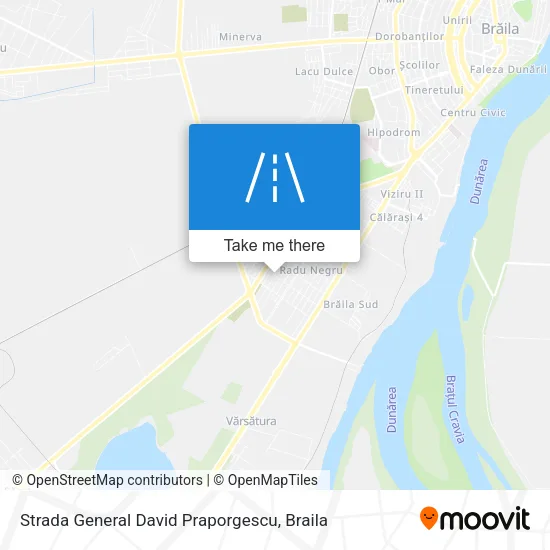 Strada General David Praporgescu map