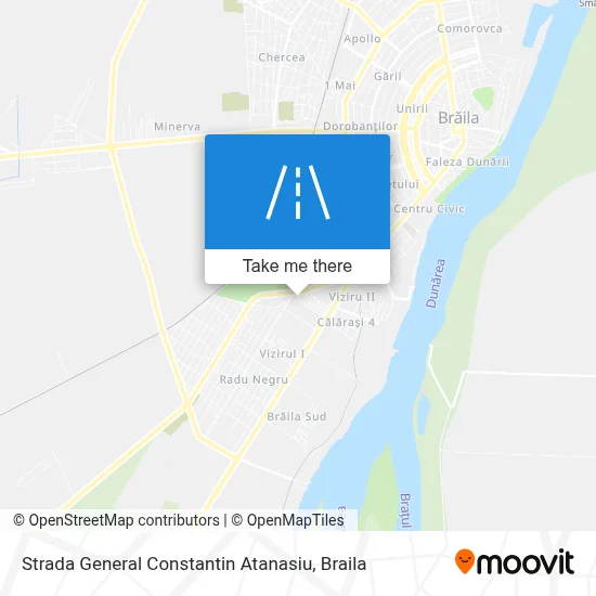 Strada General Constantin Atanasiu map