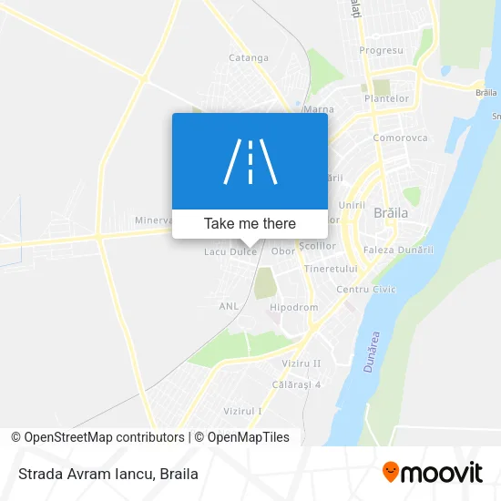Strada Avram Iancu map
