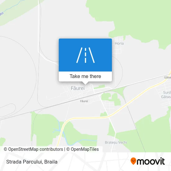 Strada Parcului map