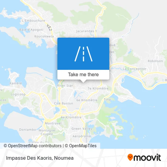 Impasse Des Kaoris map