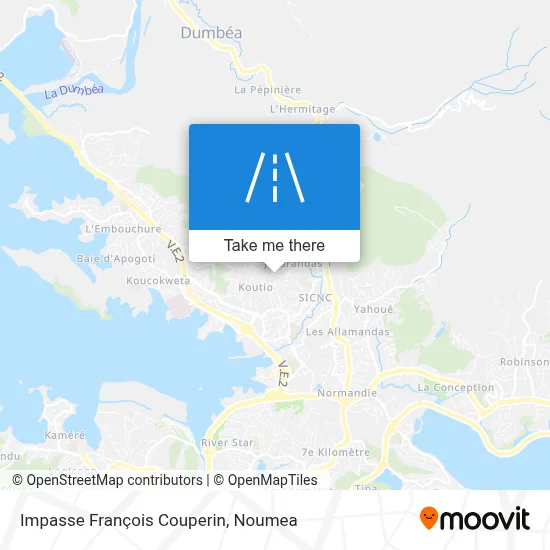 Impasse François Couperin map