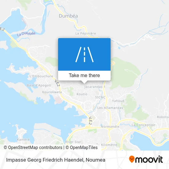 Impasse Georg Friedrich Haendel map