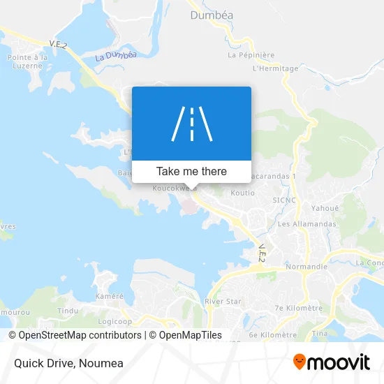 Quick Drive map
