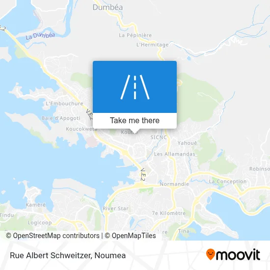 Rue Albert Schweitzer map