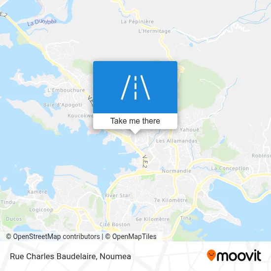 Rue Charles Baudelaire map