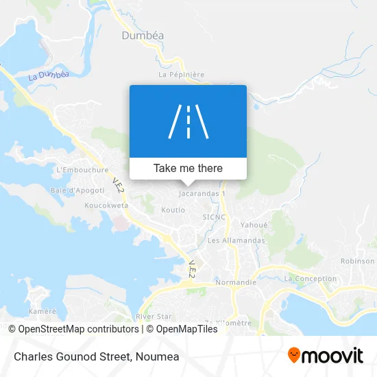 Rue Charles Gounod map