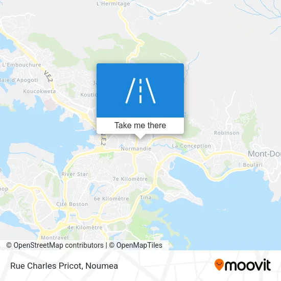 Rue Charles Pricot map