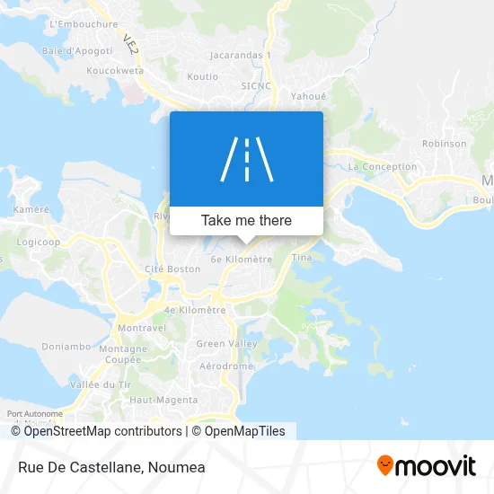 Rue De Castellane map