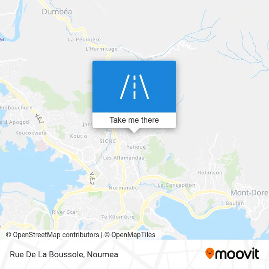 Rue De La Boussole map