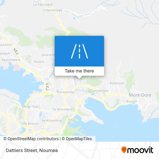 Rue Des Dattiers map