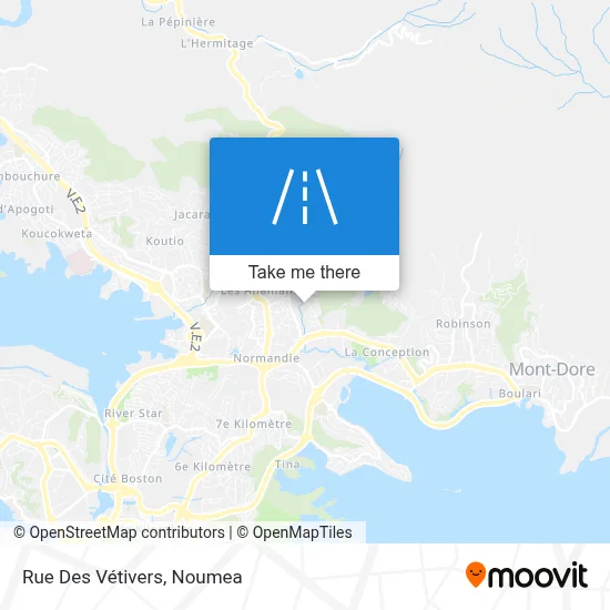 Rue Des Vétivers map