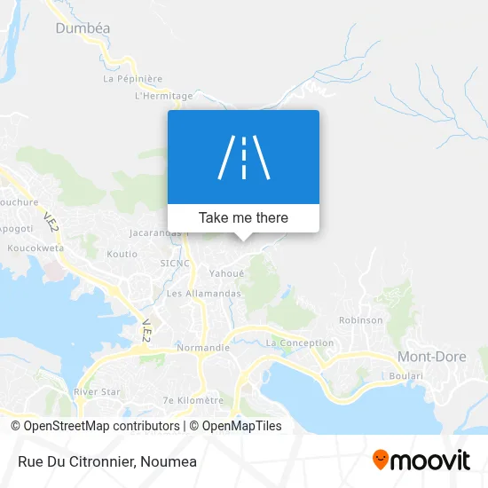 Rue Du Citronnier map