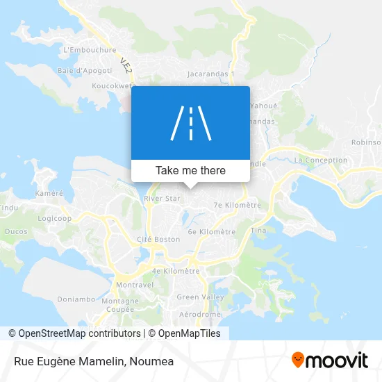 Rue Eugène Mamelin map