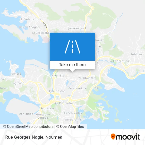 Rue Georges Nagle map