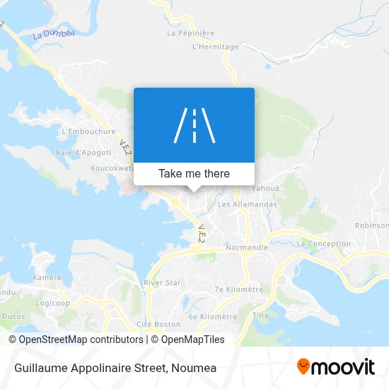 Rue Guillaume Appolinaire map