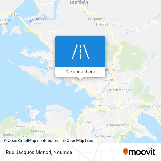 Rue Jacques Monod map