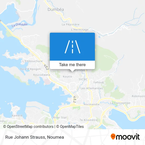 Rue Johann Strauss map