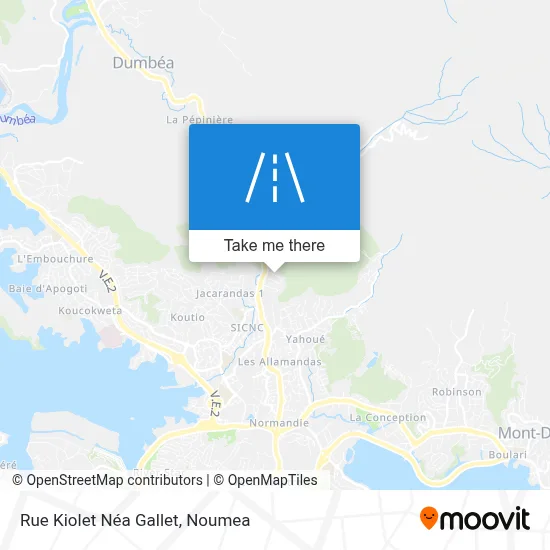Rue Kiolet Néa Gallet map