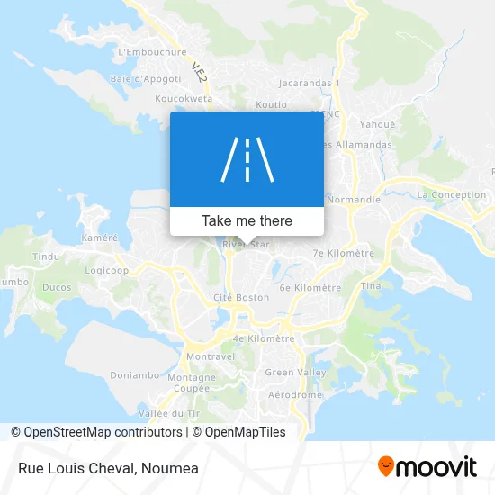 Rue Louis Cheval map