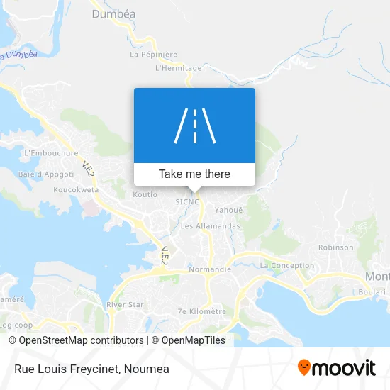 Rue Louis Freycinet map
