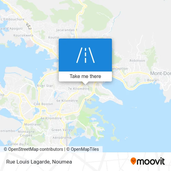 Rue Louis Lagarde map