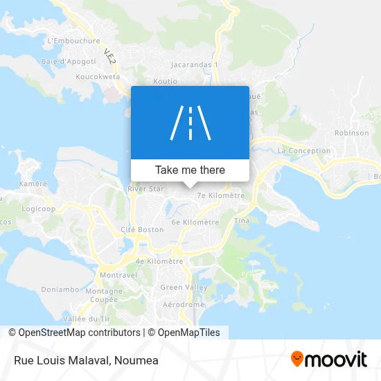 Rue Louis Malaval map