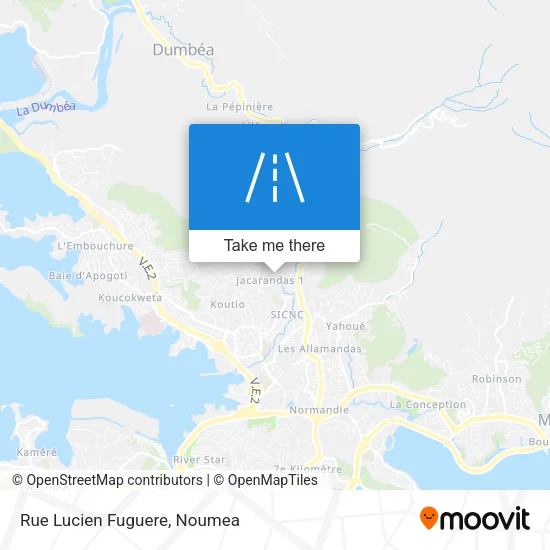 Rue Lucien Fuguere map