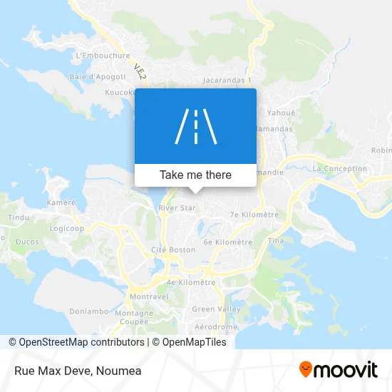 Rue Max Deve map