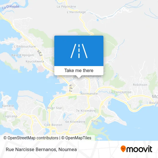 Rue Narcisse Bernanos map
