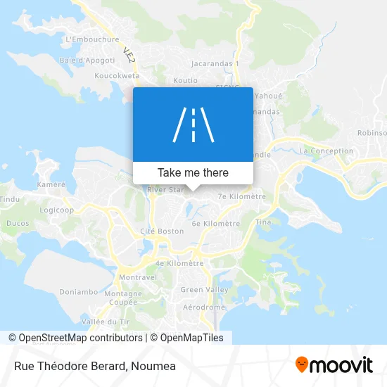 Rue Théodore Berard map