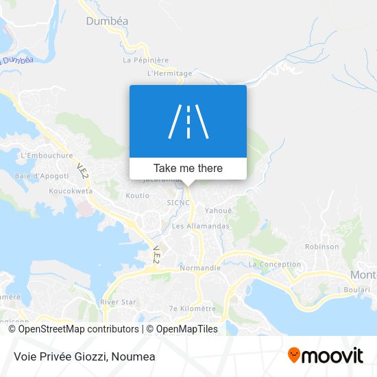 Voie Privée Giozzi map