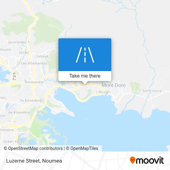 Rue De La Luzerne map