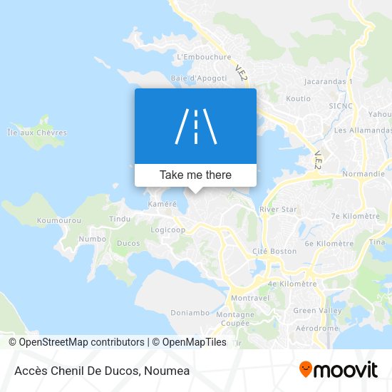 Accès Chenil De Ducos map