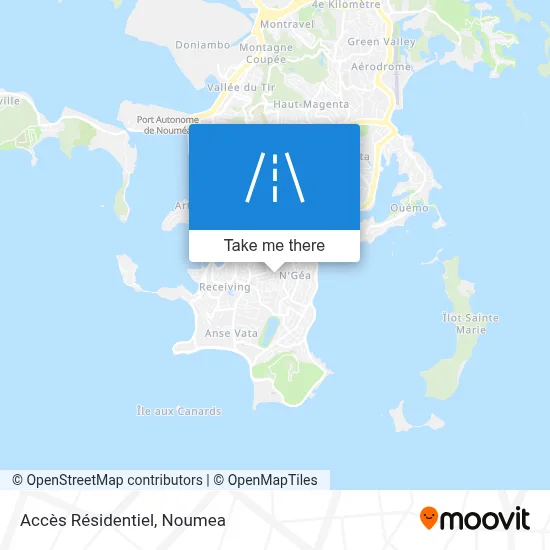 Accès Résidentiel map