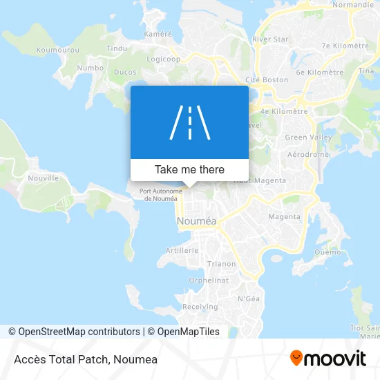 Accès Total Patch map