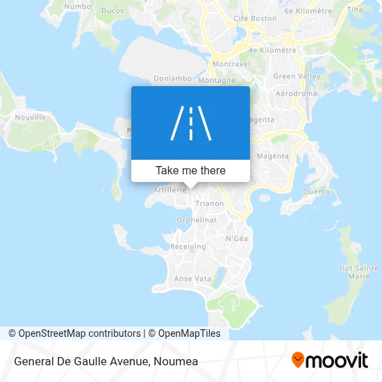 Avenue Du Général De Gaulle map