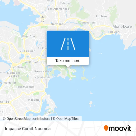 Impasse Corail map