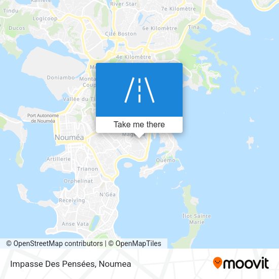 Impasse Des Pensées map