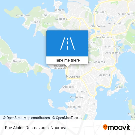 Rue Alcide Desmazures map