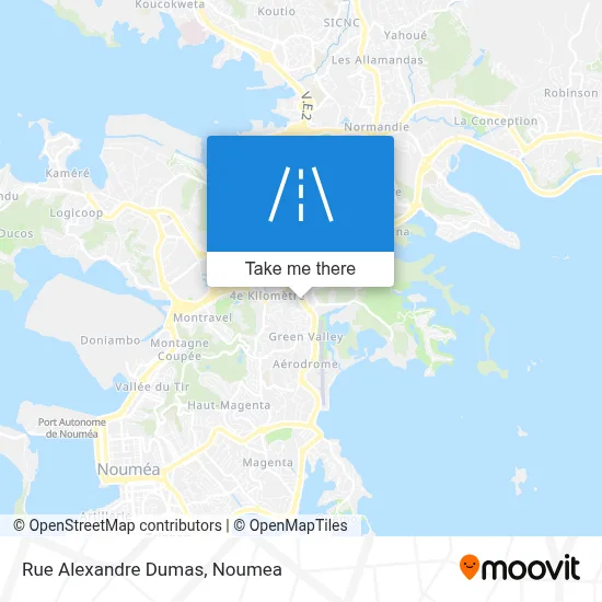 Rue Alexandre Dumas map