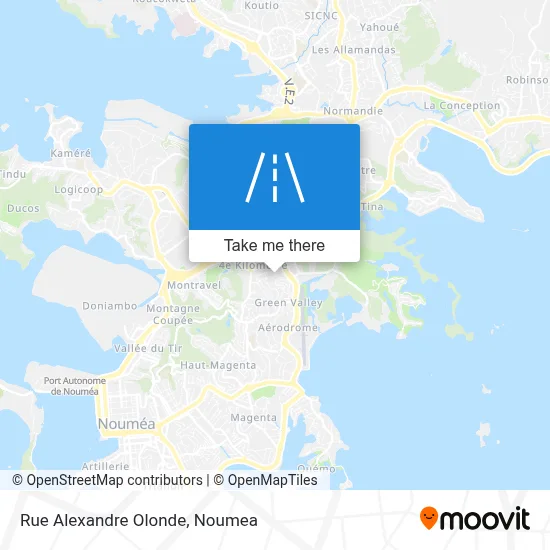 Rue Alexandre Olonde map