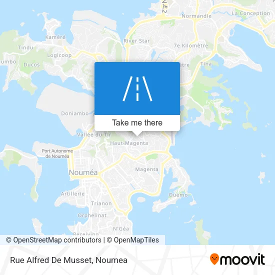 Rue Alfred De Musset map