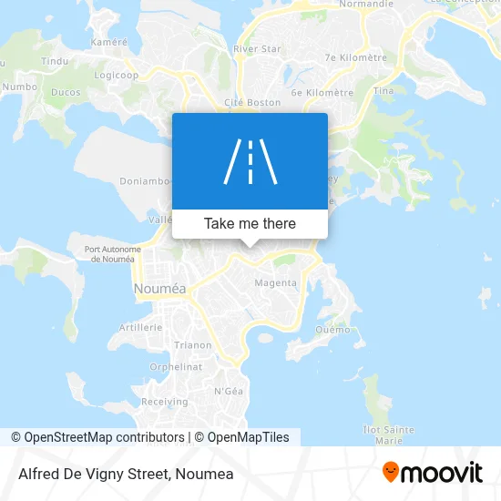 Rue Alfred De Vigny map