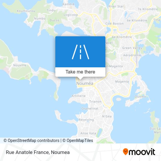 Rue Anatole France map