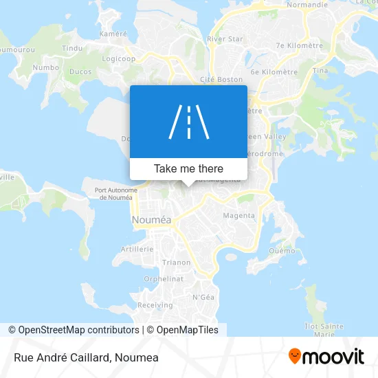 Rue André Caillard map