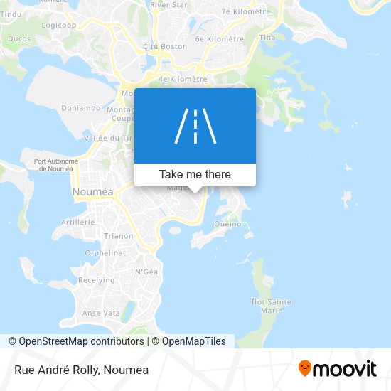 Rue André Rolly map